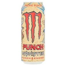 Monster Punch Energy Drink Blikjes 50cl Tray 12 Stuks